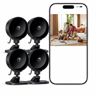 WOLFANG GA420 Action Cam 4K 60FPS – Doppio Schermo, Telecomando, 2 Batterie, Impermeabile 10M (40M Con Custodia)